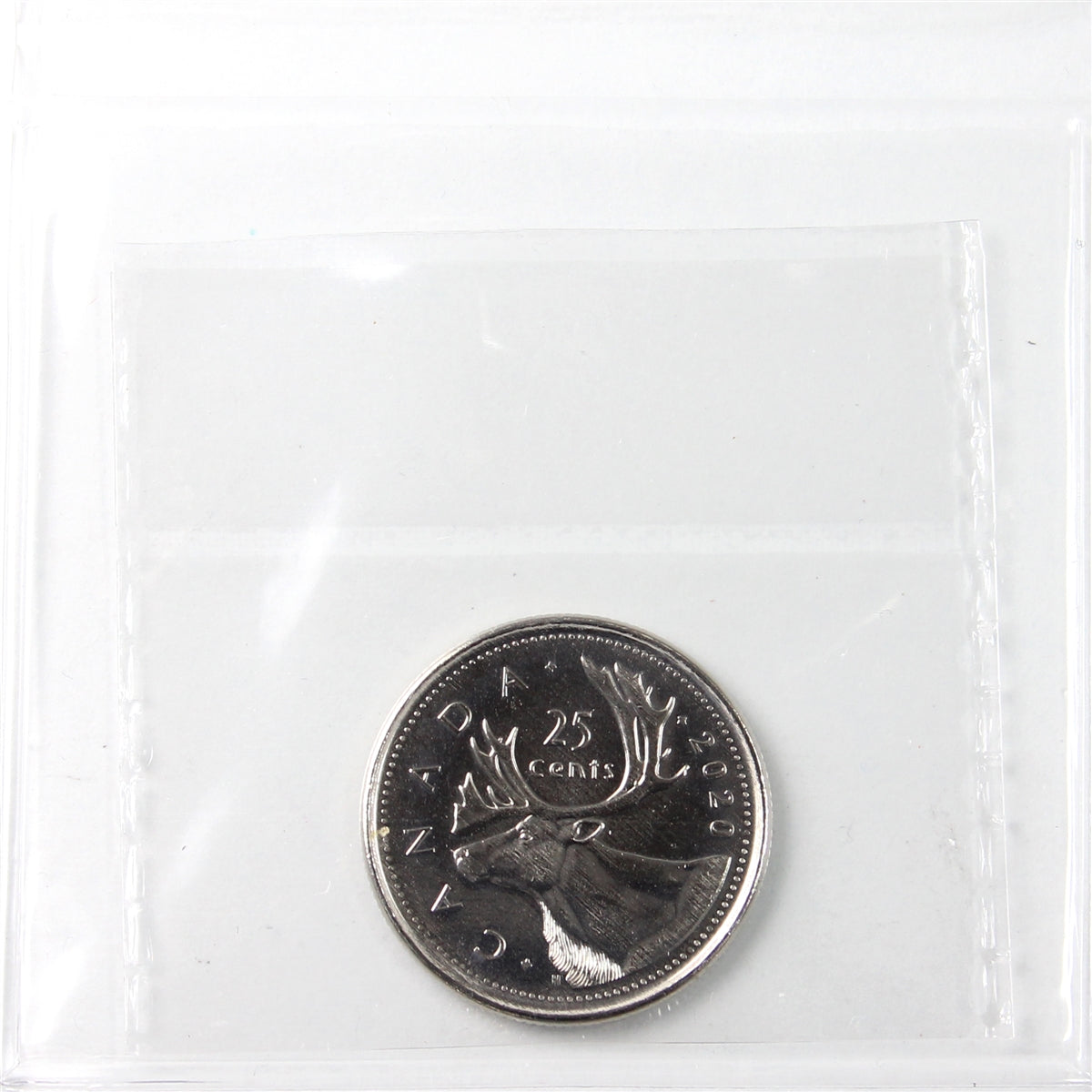 2020 Caribou Canada 25-cents ICCS Certified MS66