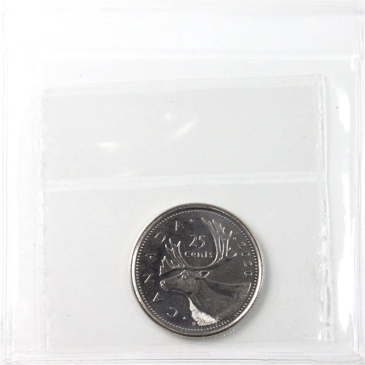 2020 Caribou Canada 25-cents ICCS Certified MS65