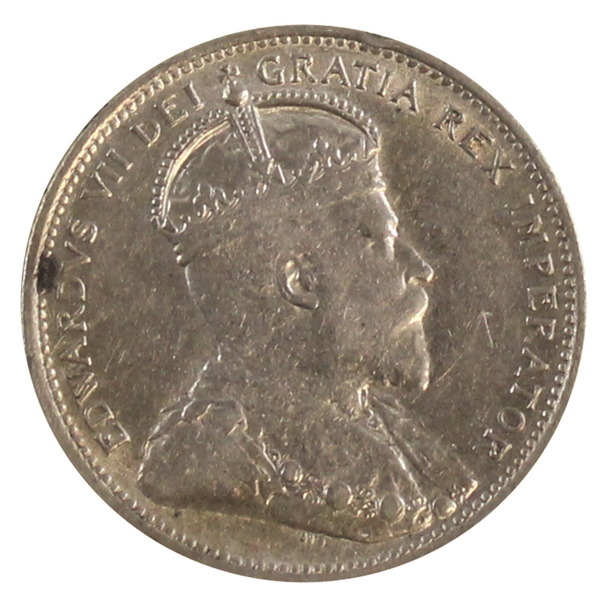 1907 Canada 25-cents ICCS Certified EF45