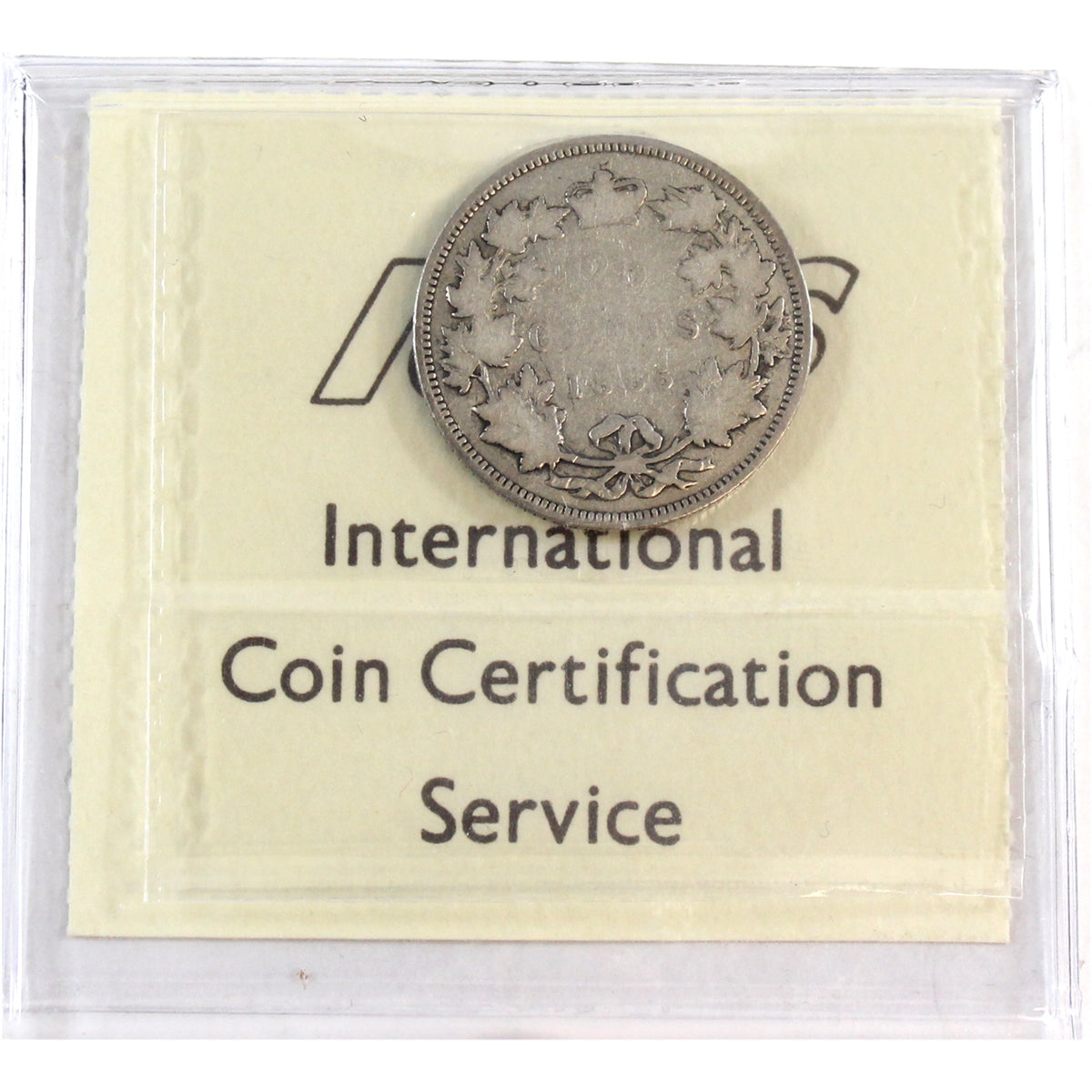 1885 Canada 25-cents ICCS Certified G6