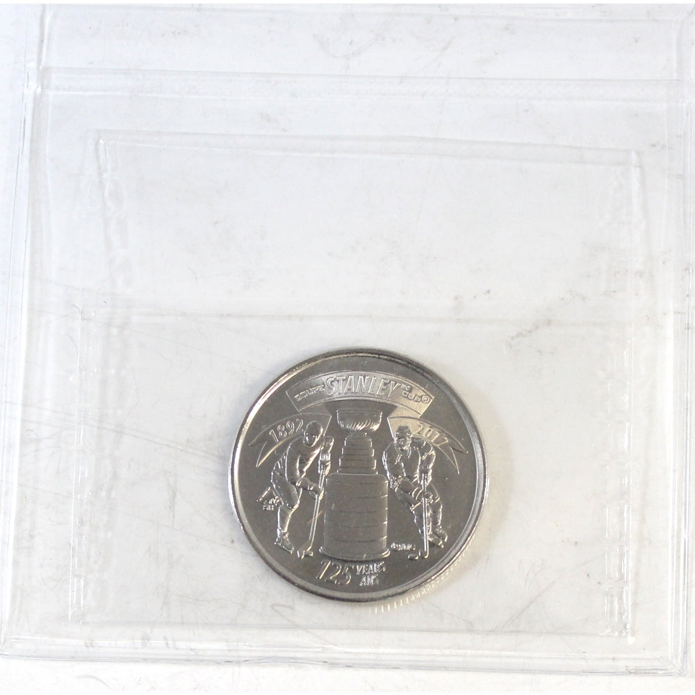 2017 Stanley Cup Canada 25-cents ICCS Certified MS66