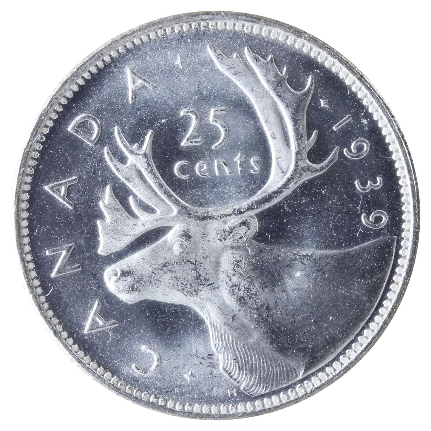 1939 Canada 25-cents ICCS Certified MS65 (XXR 615)