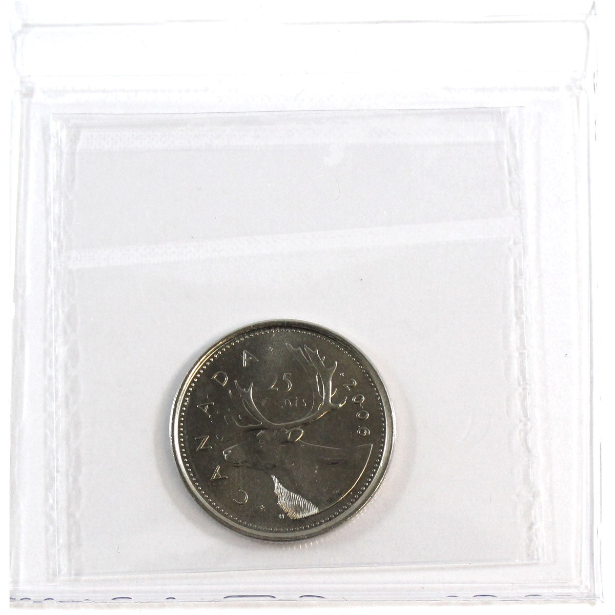 2006 RCM Logo Canada 25-cents ICCS Certified MS65