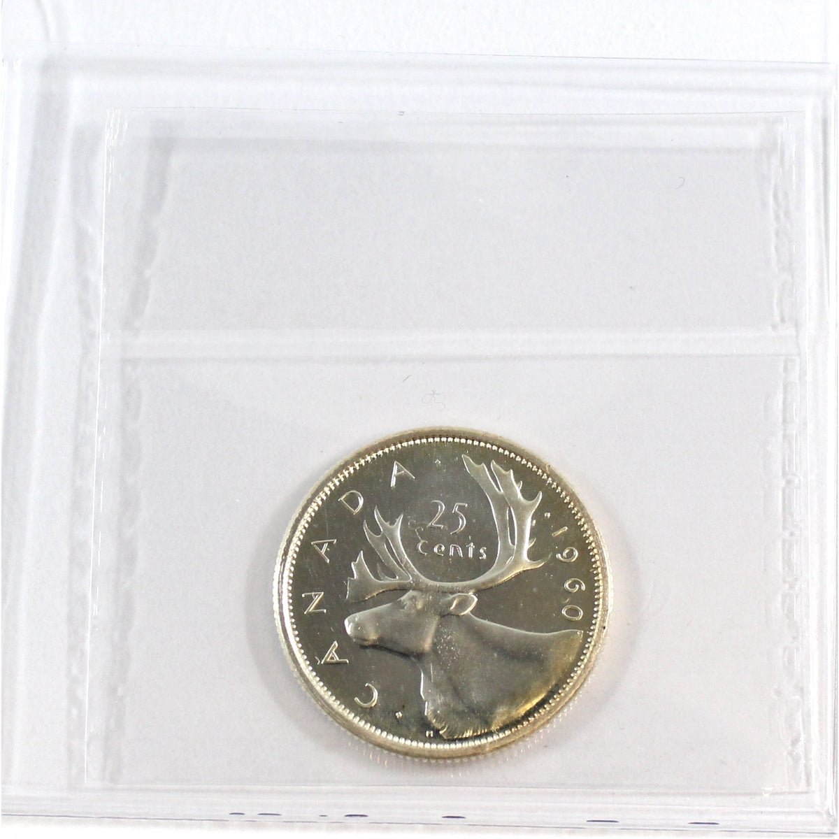 1960 Canada 25-cents ICCS Certified PL65 Heavy Cameo