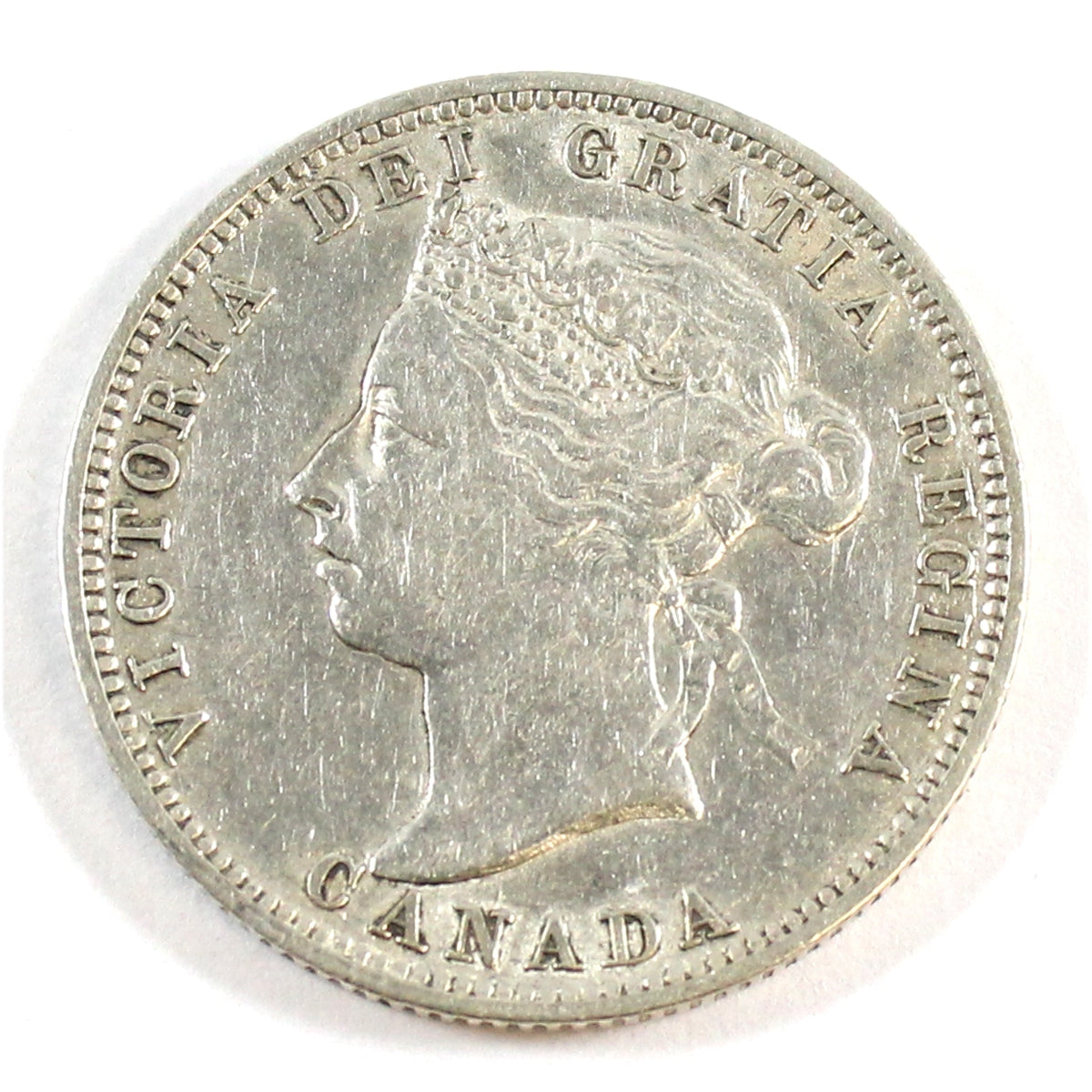 1889 Canada 25-cents VF-EF (VF30) $