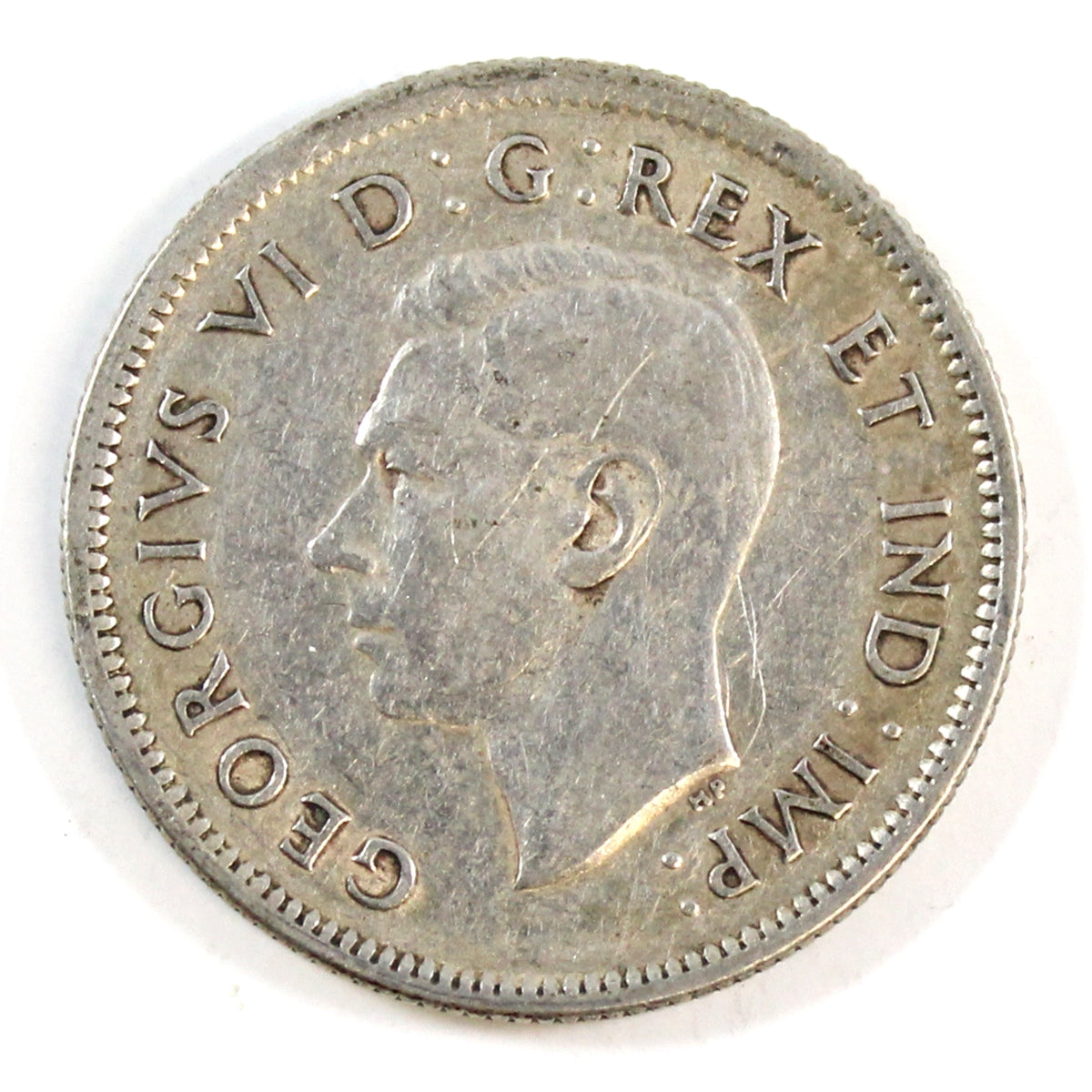 1939 Canada 25-cents Very Good (VG8)