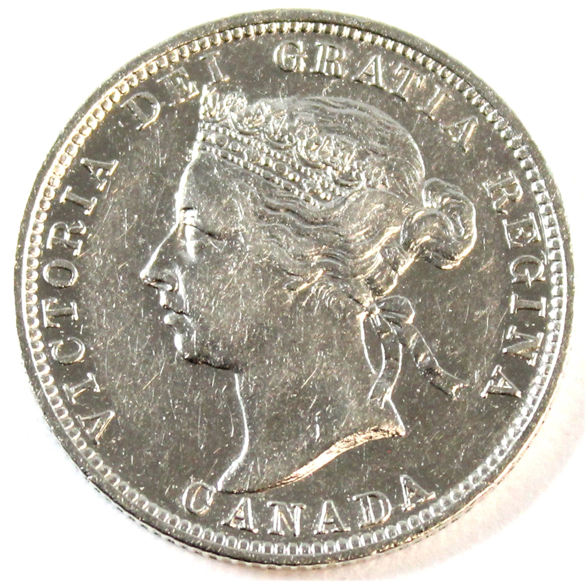 1892 Canada 25-cents Extra Fine (EF-40) $