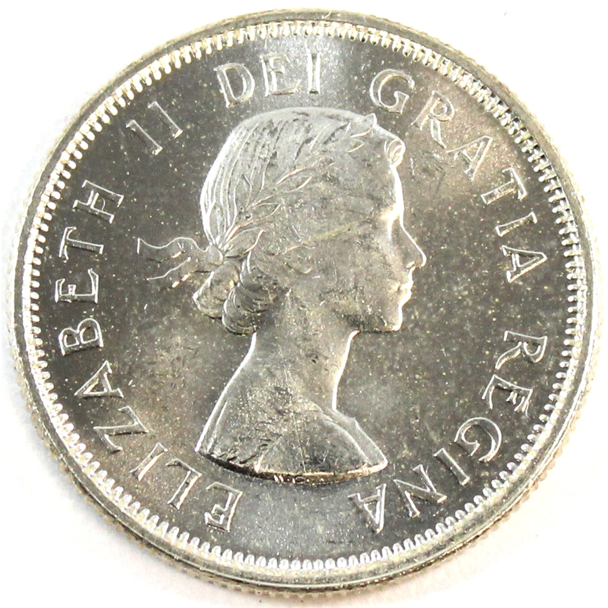 1960 Canada 25-cents Choice Brilliant Uncirculated (MS64)