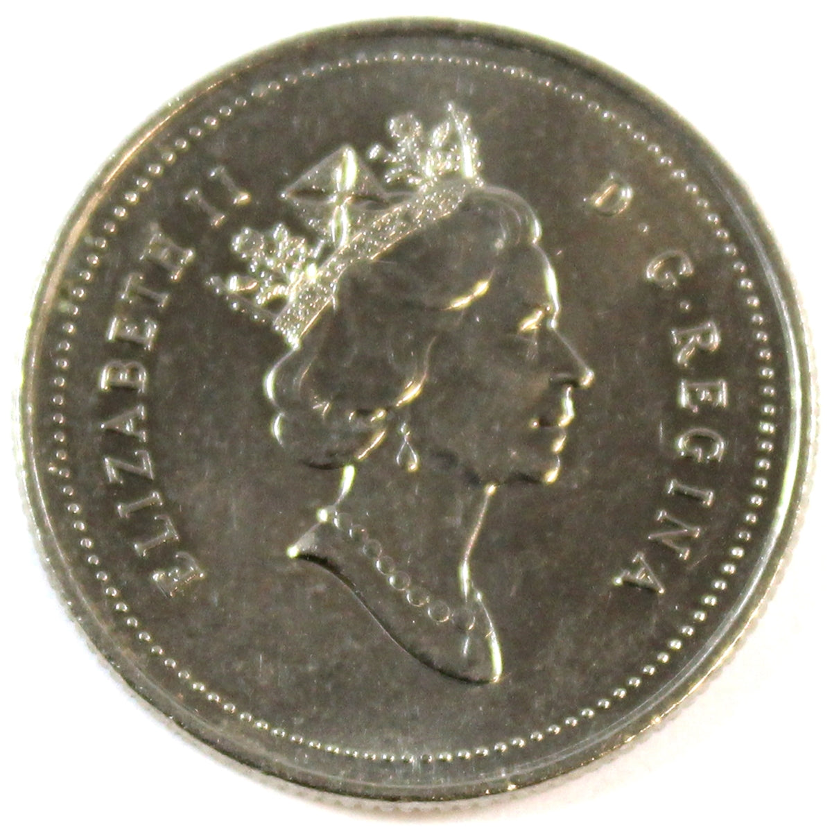 1991 Canada 25-cents Almost Uncirculated (AU-50)