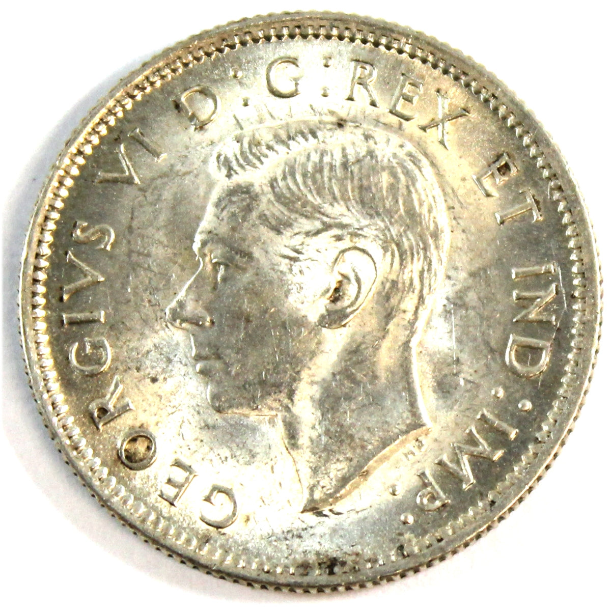 1939 Canada 25-cents UNC+ (MS62) $