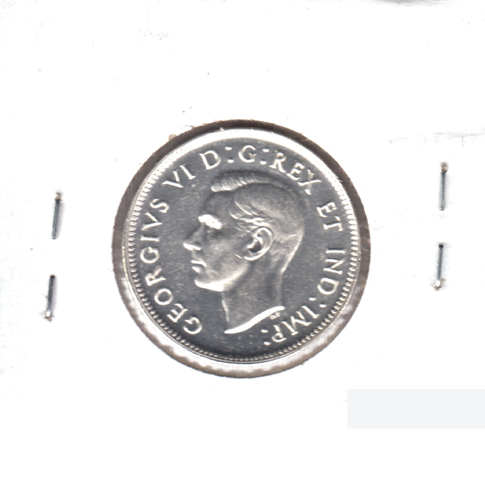 1943 Canada 25-cents Uncirculated Cameo (MS60)