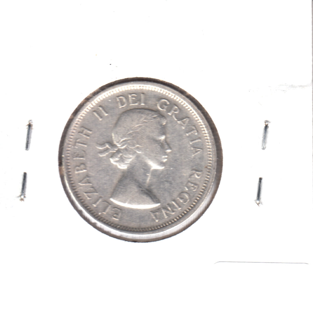1955 Canada 25-cents Very Fine (VF20)