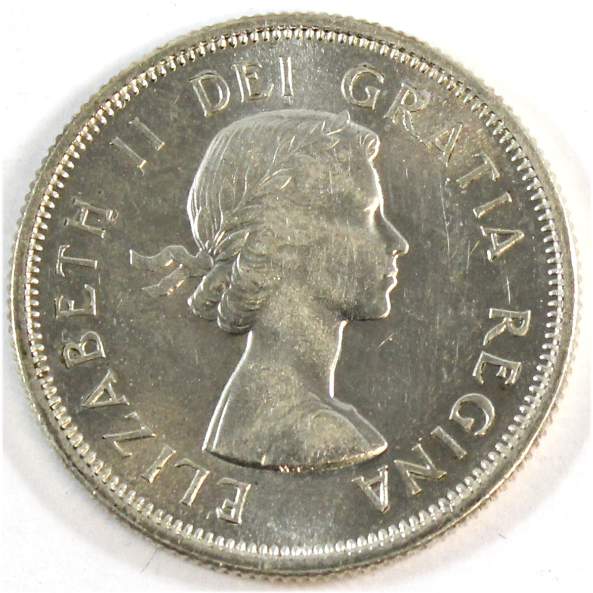1960 Canada 25-cents AU-UNC (AU55)