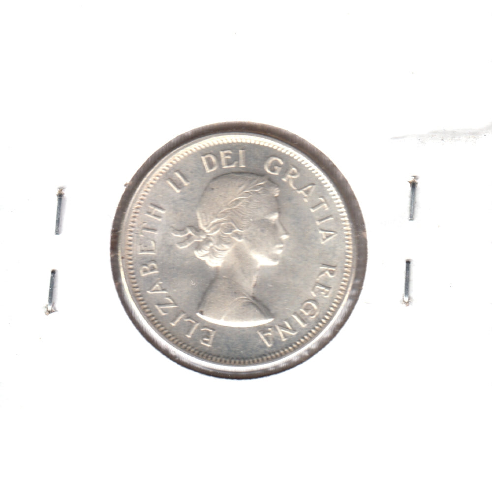 1963 Canada 25-cents AU-UNC (AU55)