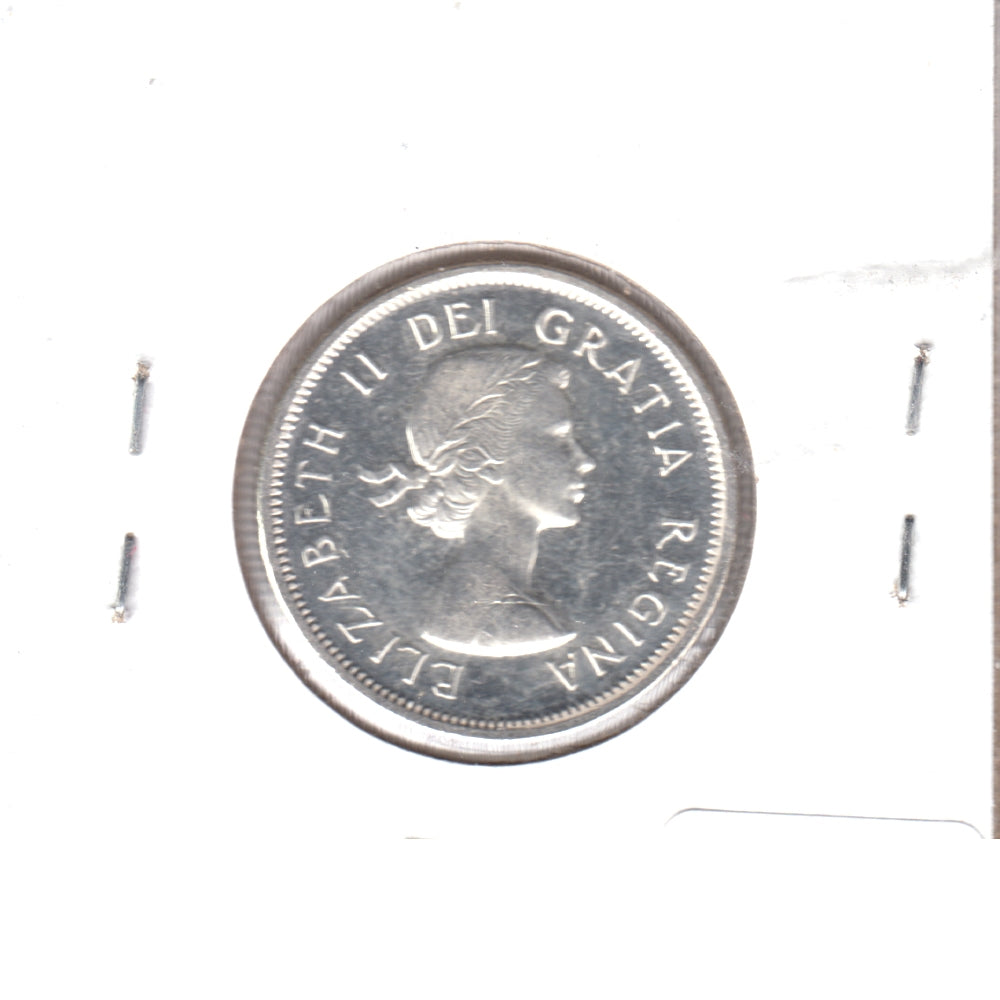 1964 Canada 25-cents Uncirculated (MS60)