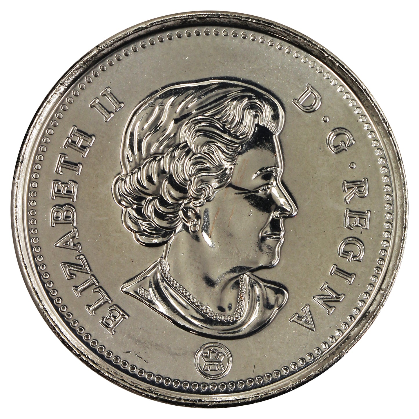 2017 Caribou Canada 25-cents Brilliant Uncirculated (MS63)