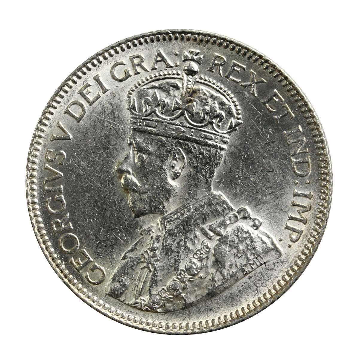 1936 Canada 25-cents AU-UNC (AU55) $