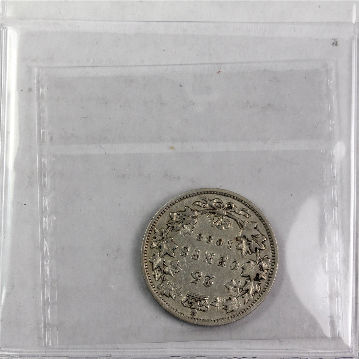 1888 Canada 25-cents ICCS Certified VF20