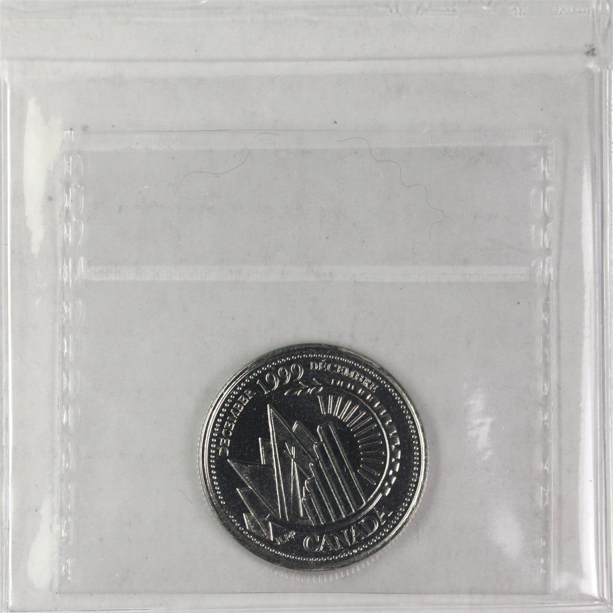 1999 December Canada 25-cents ICCS Certified MS65