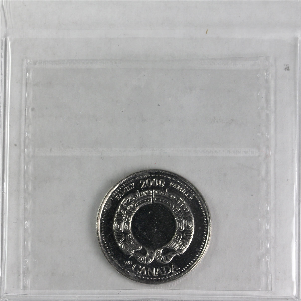 2000 Family Canada 25-cents ICCS Certified MS65