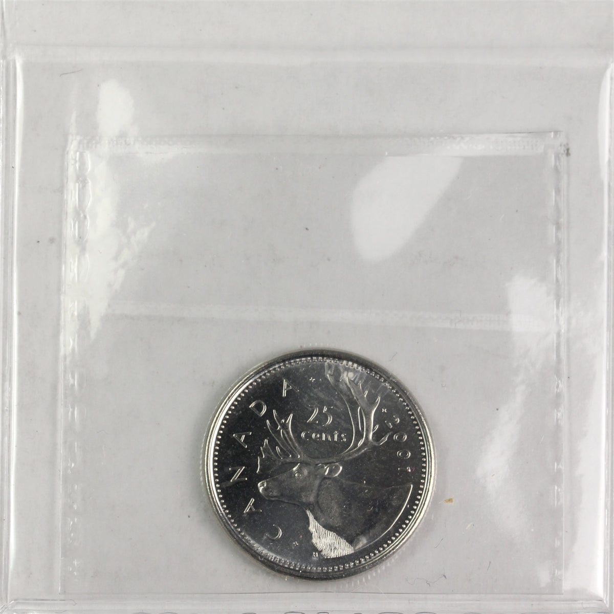 2002P Canada Day 25-cents ICCS Certified MS64