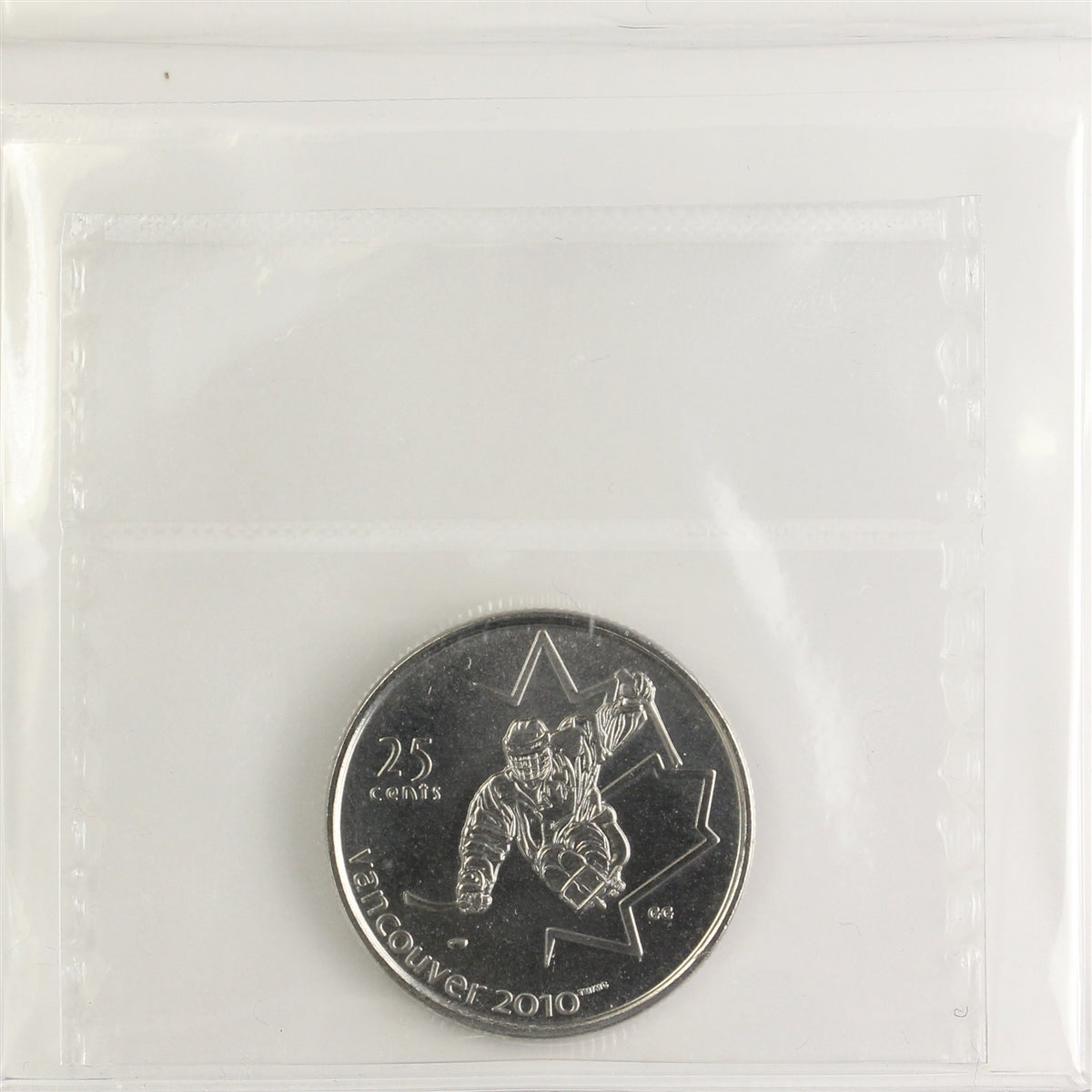2009 Sledge Hockey Canada 25-cents ICCS Certified MS64