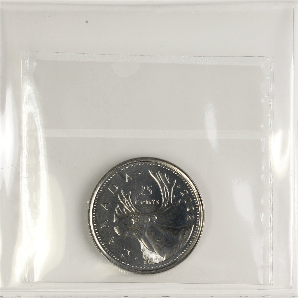 2022 Caribou Canada 25-cents ICCS Certified MS66