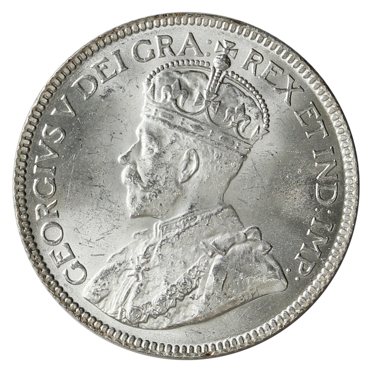 1930 Canada 25-cents Brilliant Uncirculated (MS63) $