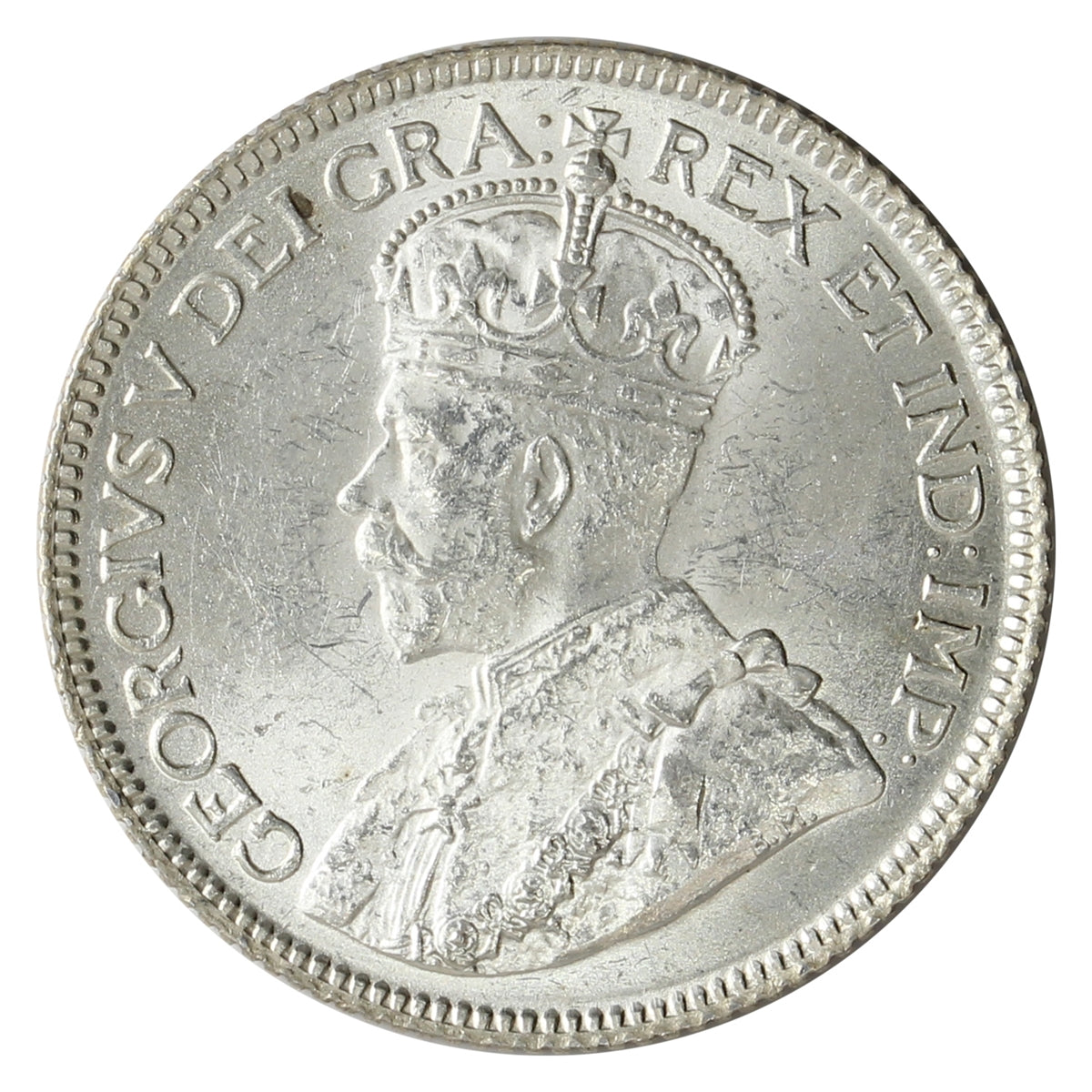 1936 Canada 25-cents UNC+ (MS62) $