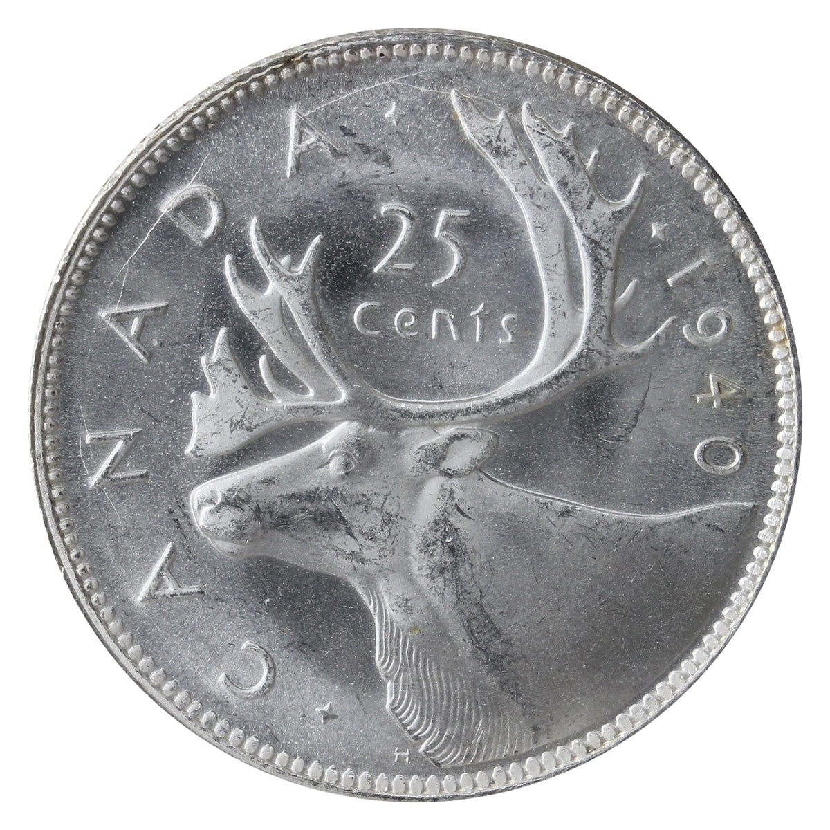 1940 Canada 25-cents ICCS Certified MS65 (XVV 272)