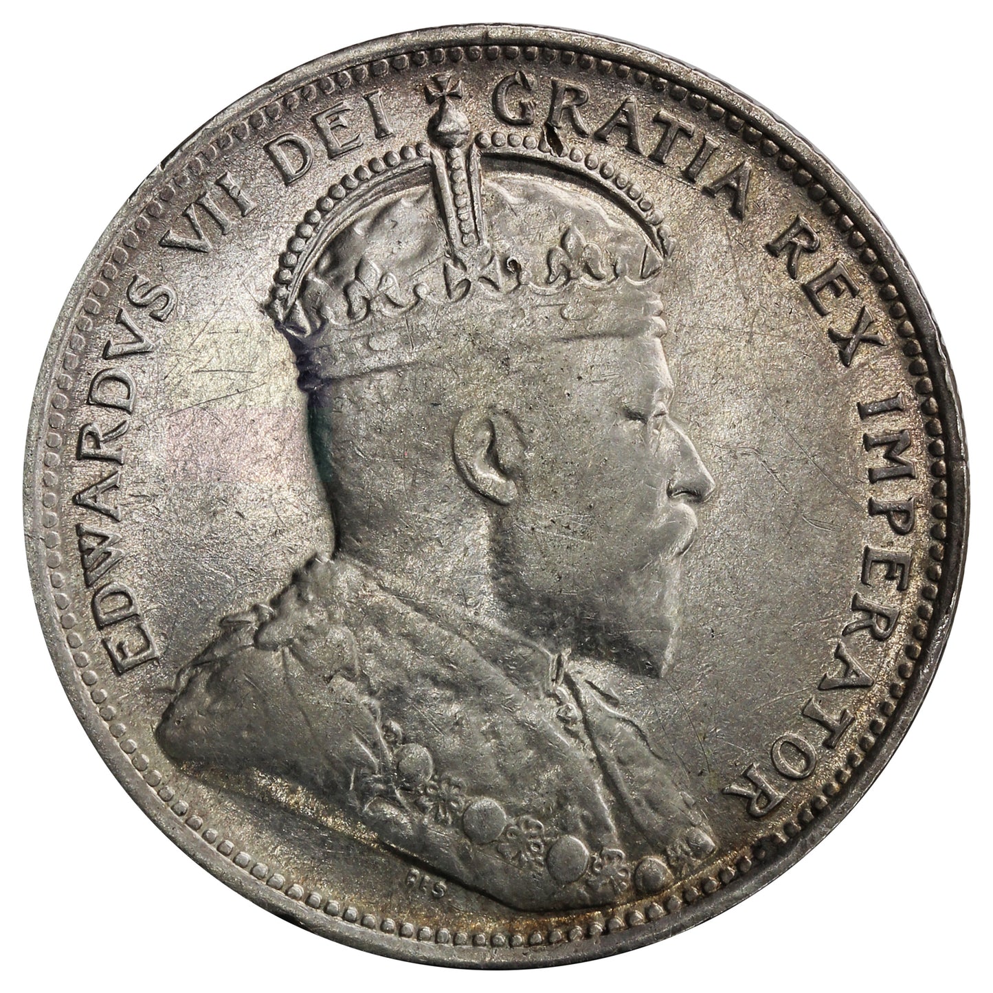 1904 Canada 25-cents Very Fine (VF-20) $