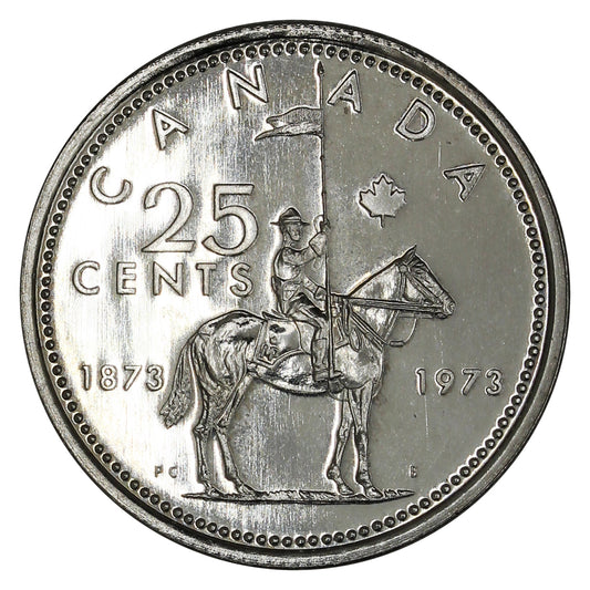 1973 Large Bust 25-cents Specimen $