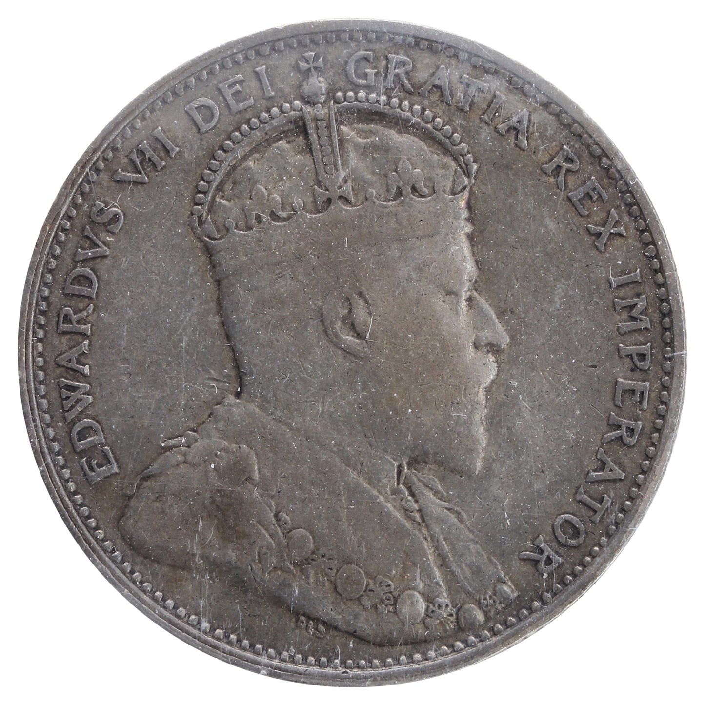 1909 Canada 25-cents ICCS Certified VF20