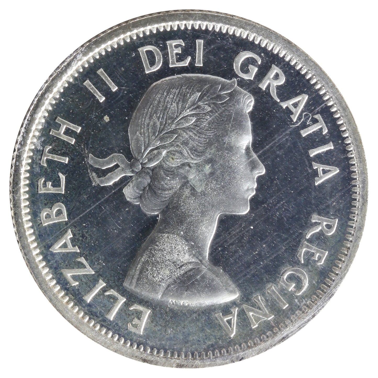 1954 Canada 25-cents ICCS Certified PL65 Heavy Cameo