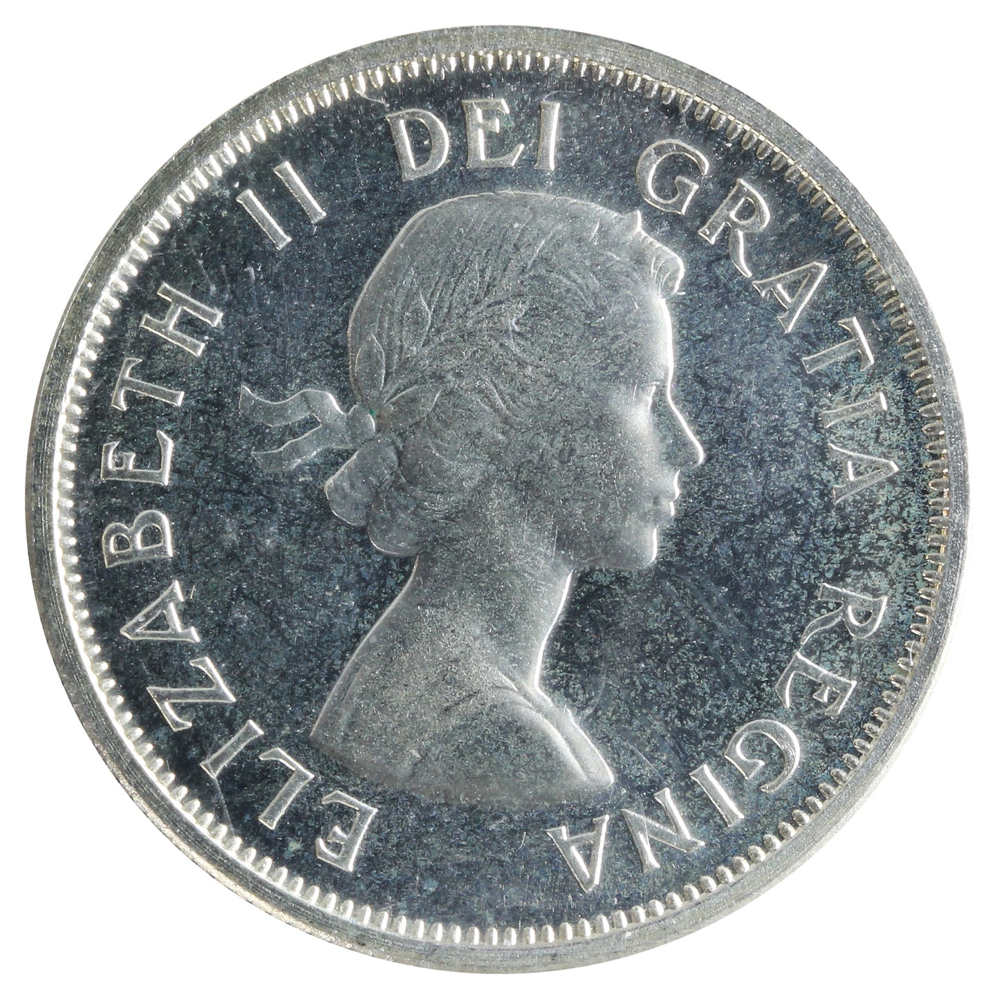 1957 Canada 25-cents ICCS Certified PL65 Cameo