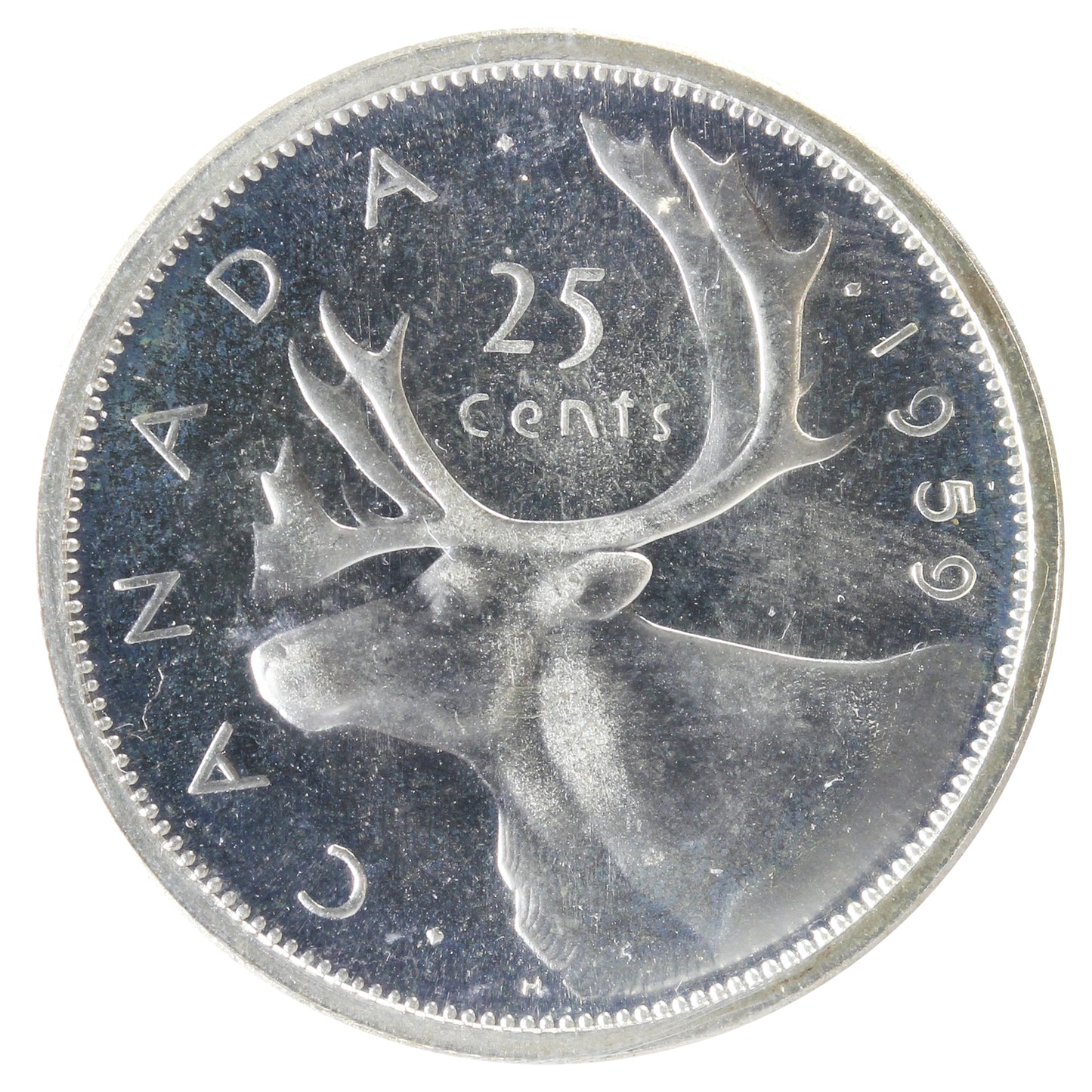 1959 Canada 25-cents ICCS Certified PL65 Ultra Heavy Cameo
