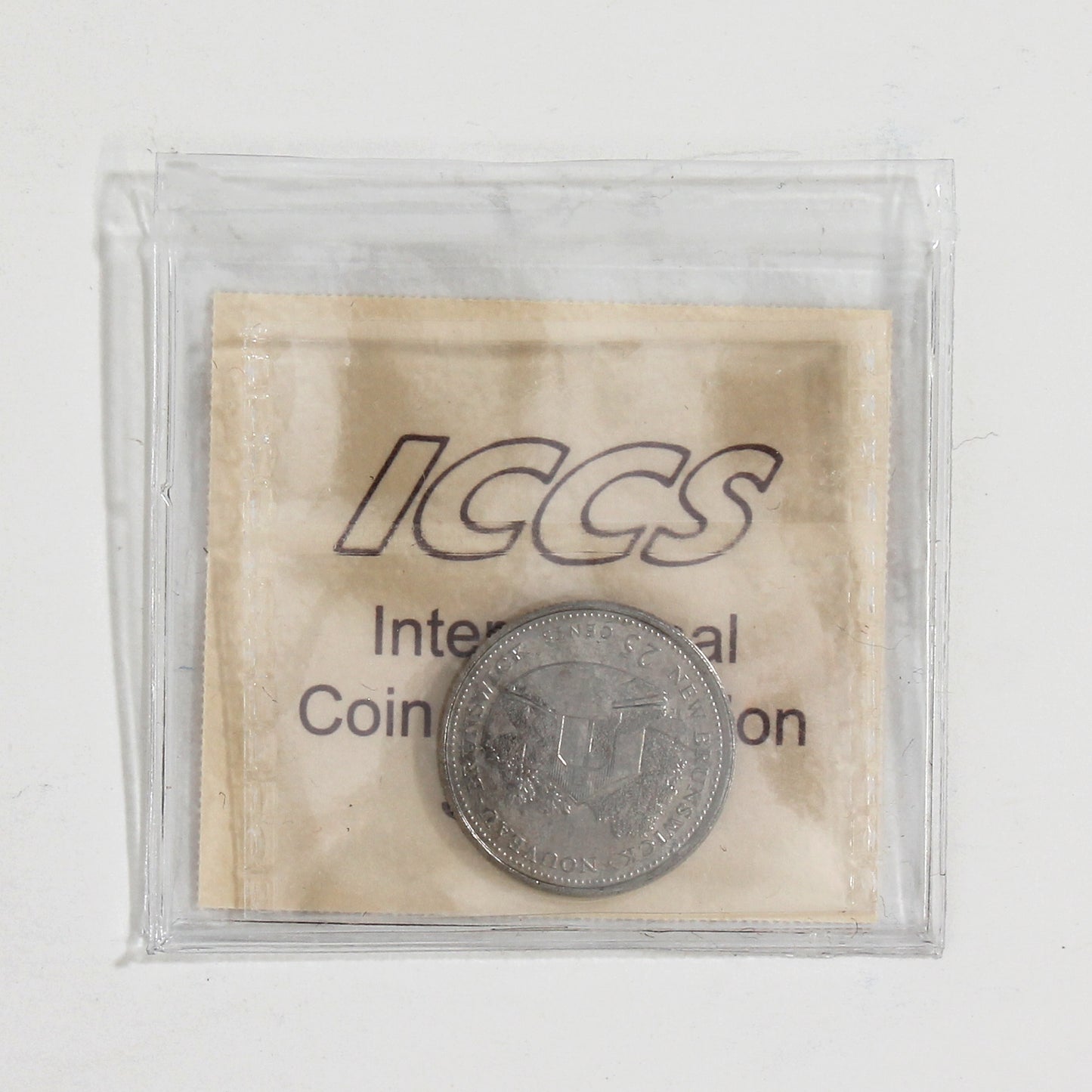 1992 New Brunswick, Upset Dies (Coinage) Canada 25-cents ICCS Certified MS64