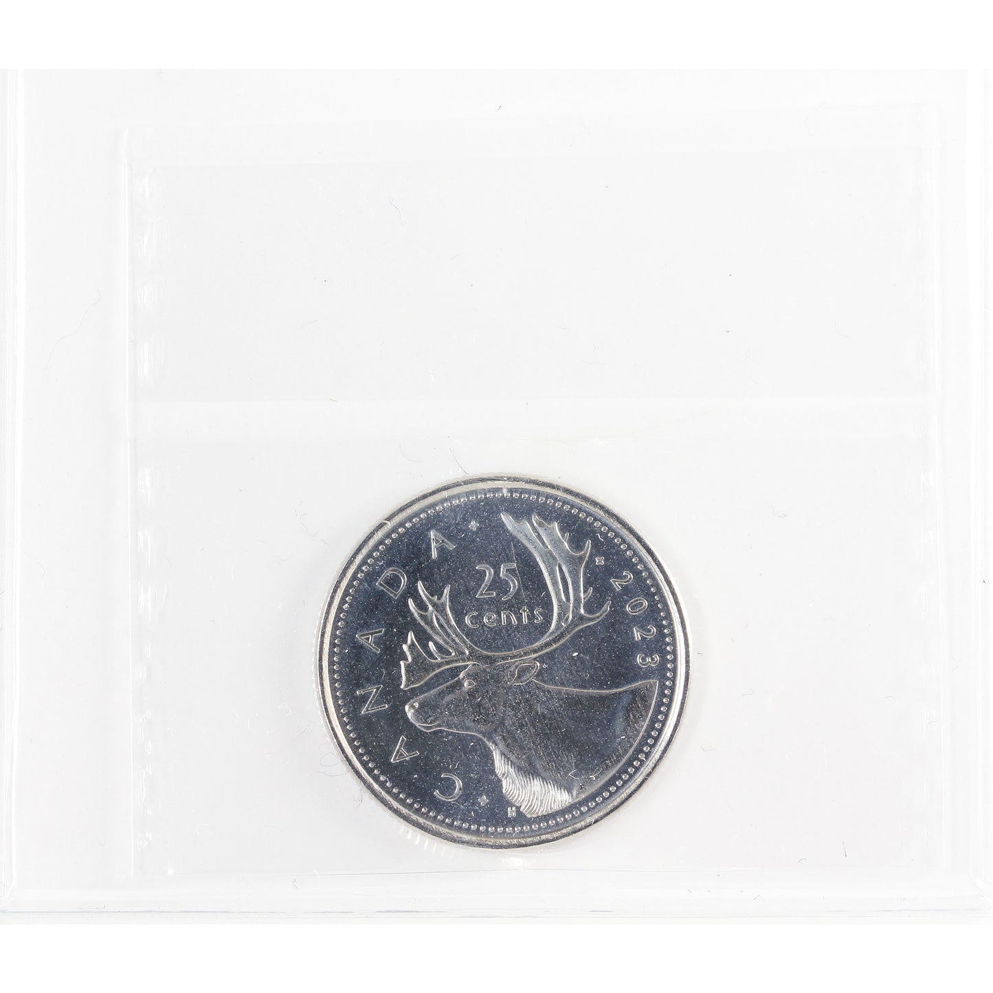 2023 Caribou Canada 25-cents ICCS Certified MS66