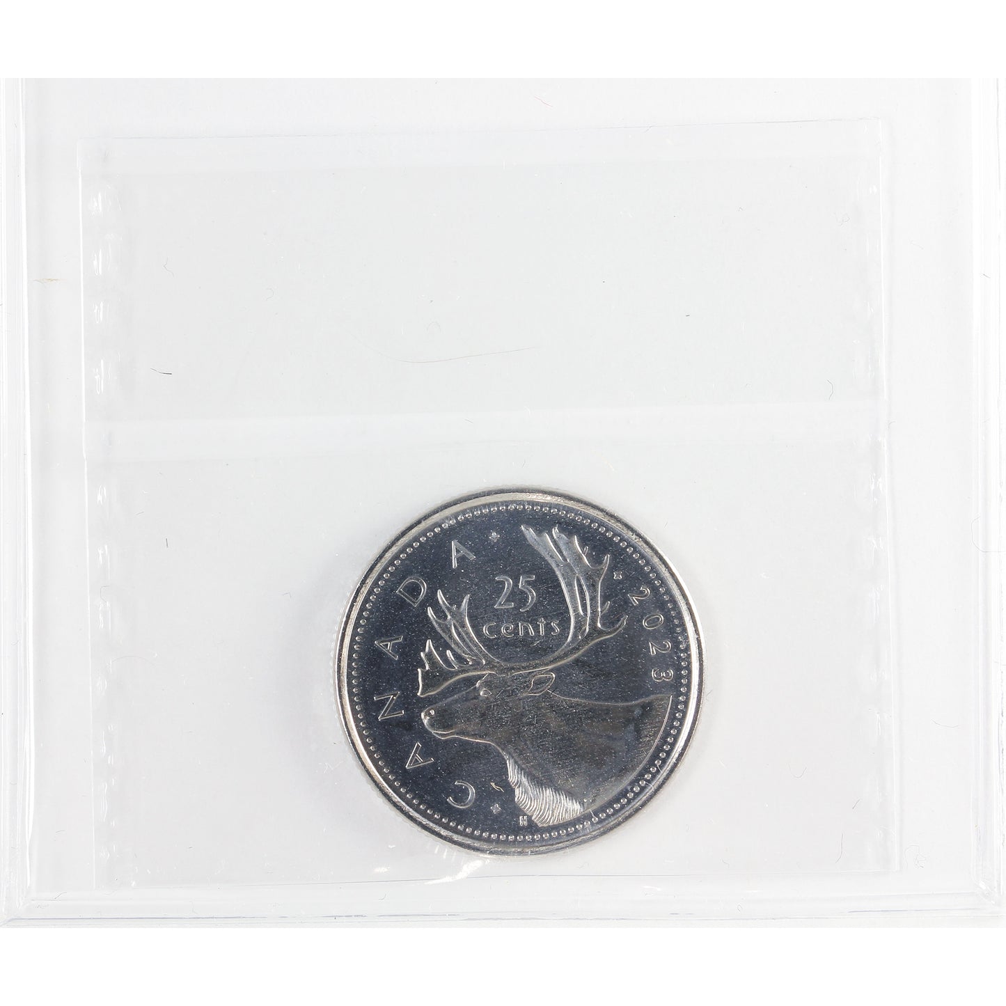 2023 Caribou Canada 25-cents ICCS Certified MS65