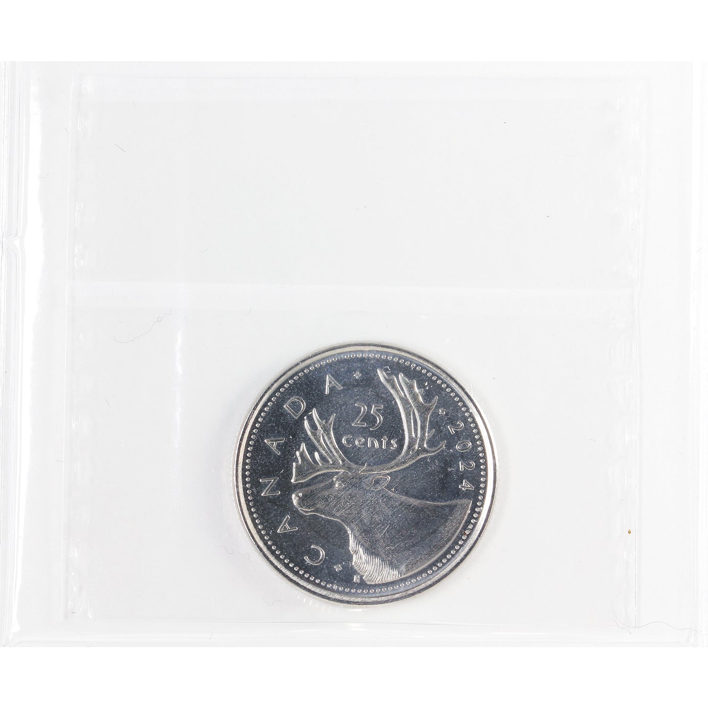 2024 Caribou Canada 25-cents ICCS Certified MS66