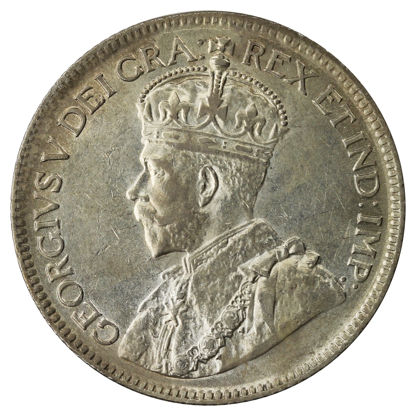 1927 Canada 25-cents EF-AU (EF45) $
