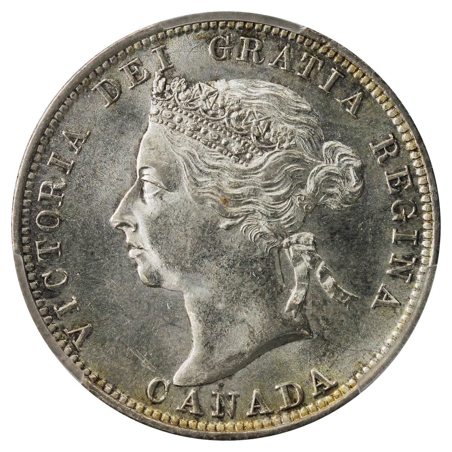 1892 Canada 25-cents PCGS Certified MS-62