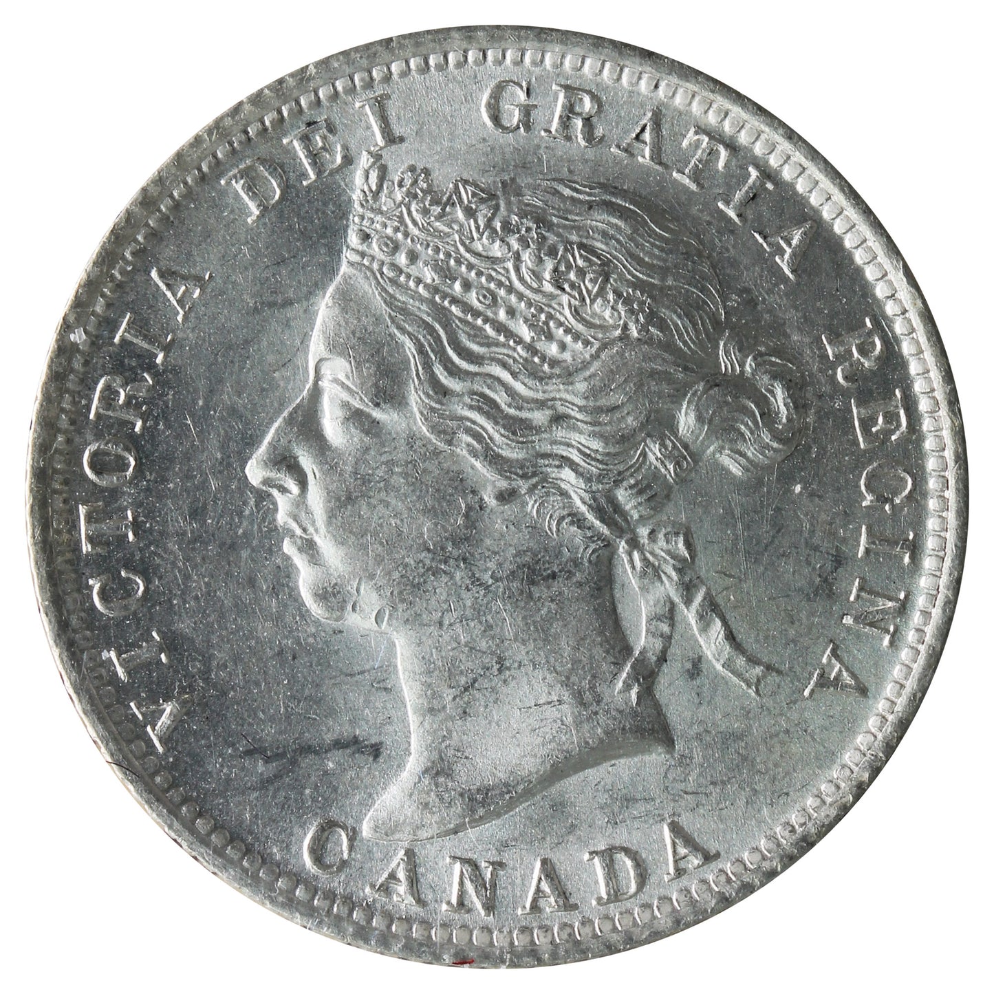1894 Canada 25-cents ICCS Certified MS-63 (XHT 088)