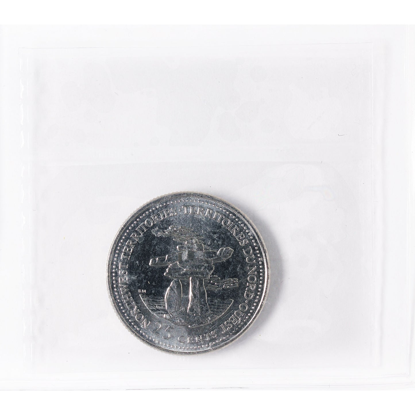 1992 NWT Canada 25-cents ICCS Certified MS64