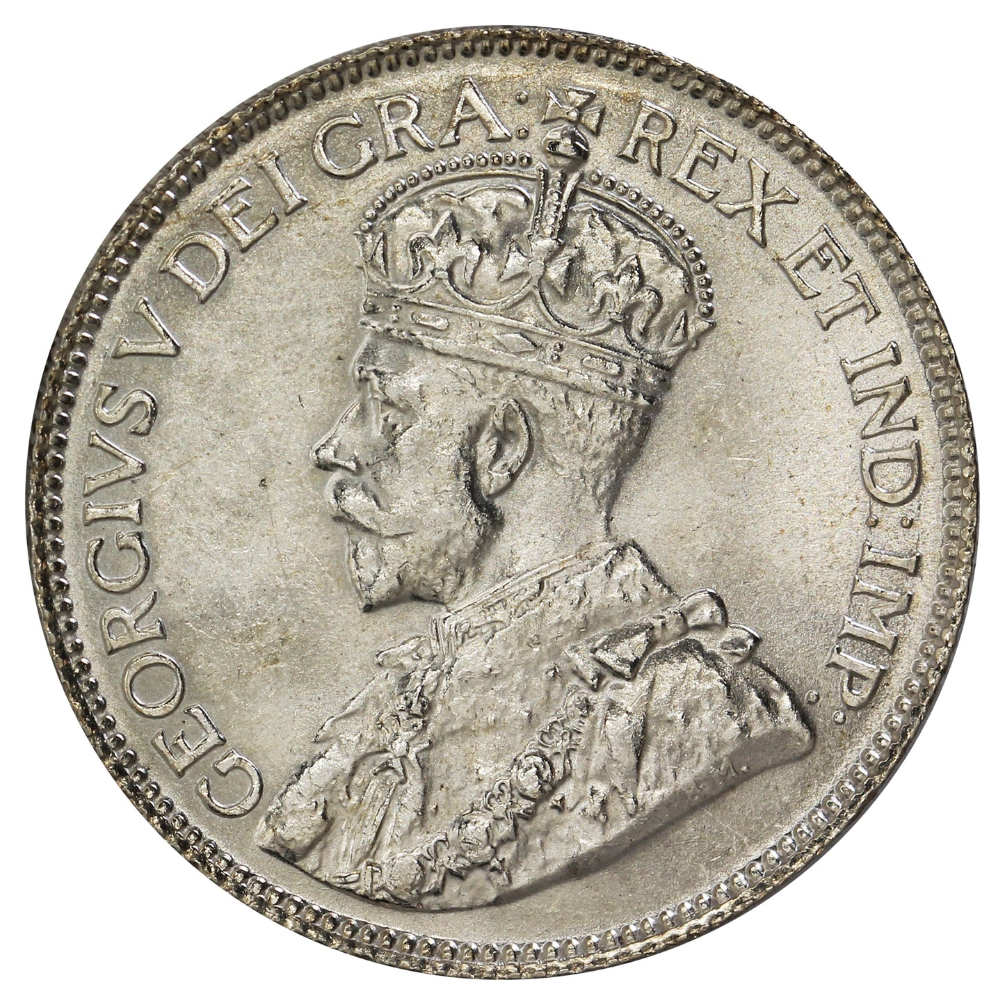 1920 Canada 25-cents Brilliant Uncirculated (MS-63) $