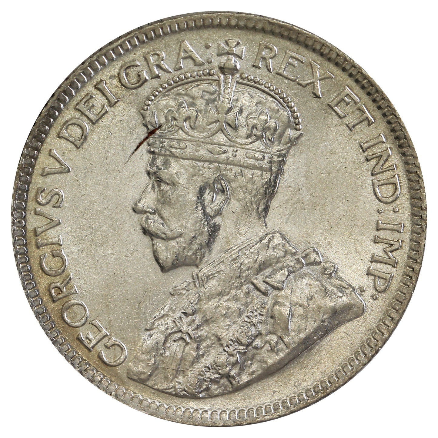 1920 Canada 25-cents AU-UNC (AU-55) $