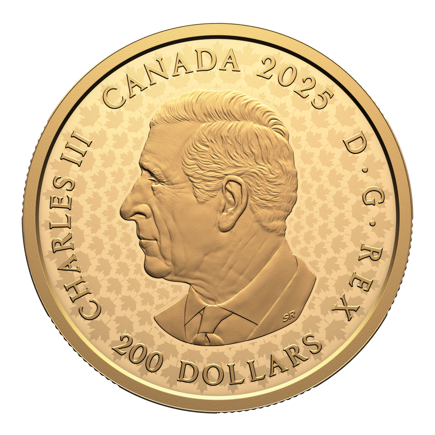 2025 Canada $200 Great Hunters: Grey Wolf Ultra High Relief Pure Gold Coin (No Tax)