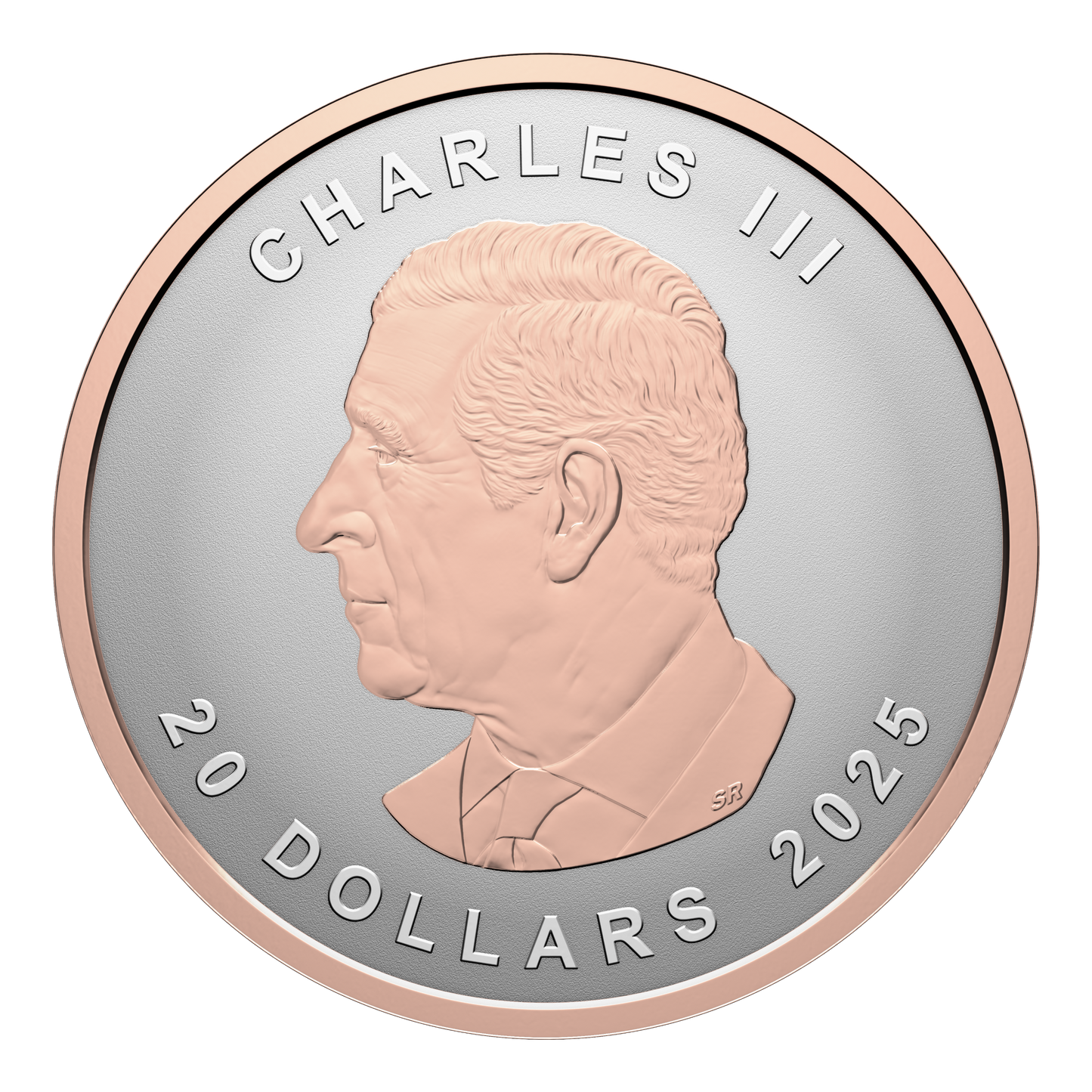 RDC 2025 Canada $20 Ultra-High Relief 1oz. SML Fine Silver Coin (No Tax) impaired