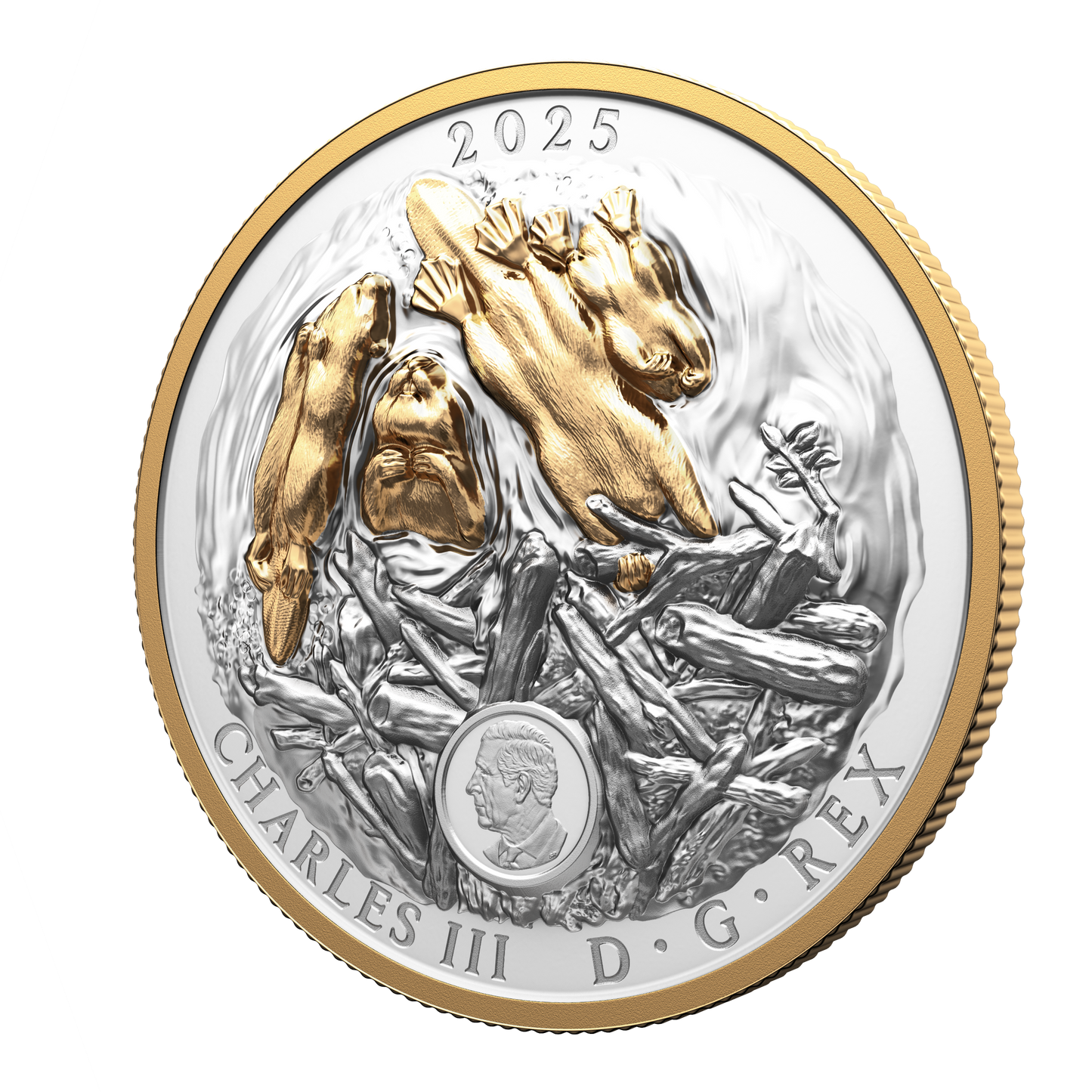 2025 $50 Canadian Symbol: The Beaver Fine Silver (No Tax)