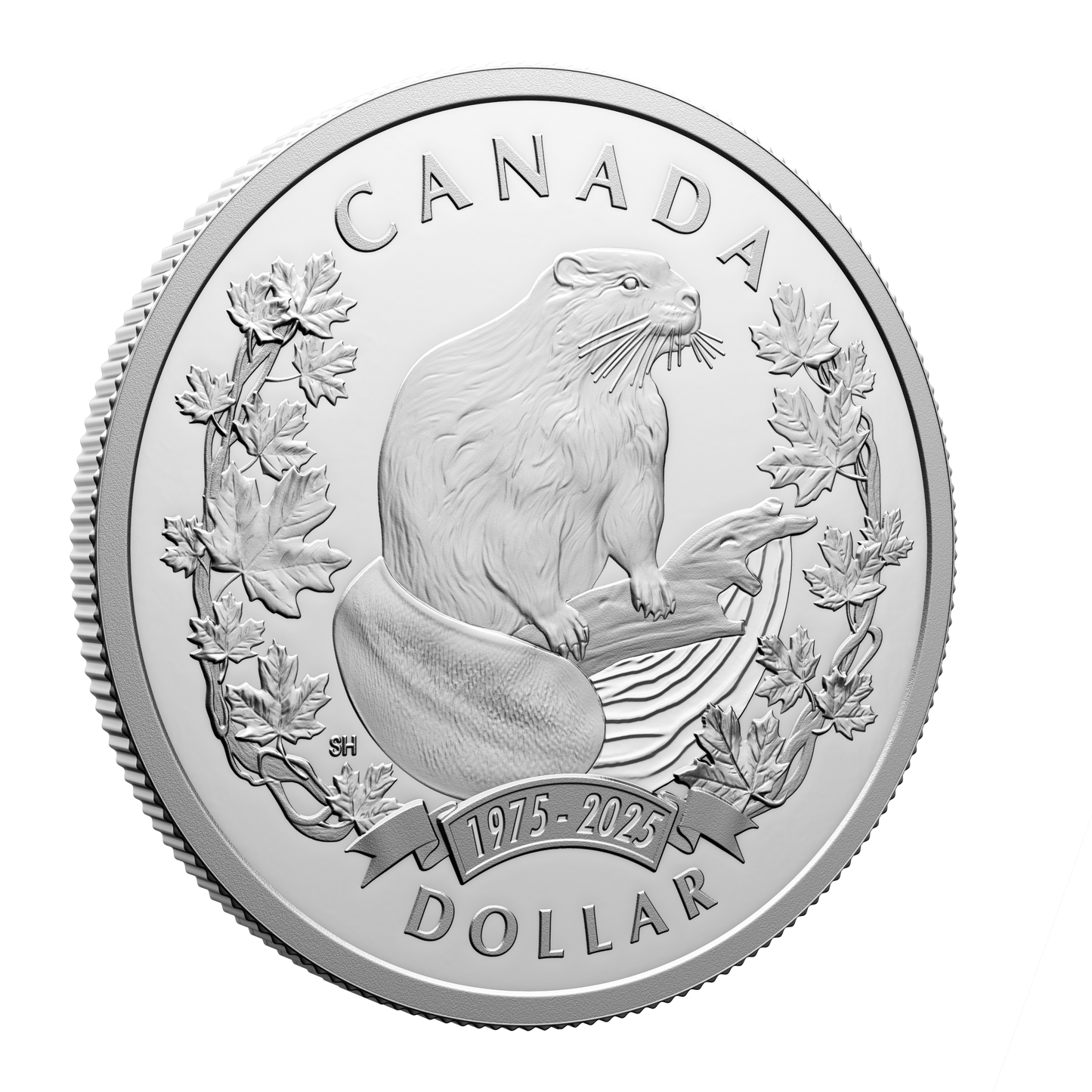 2025 Canada 50th Anniversary of the Beaver as an Official Symbol Special Edition Proof Silver Dollar (No Tax)